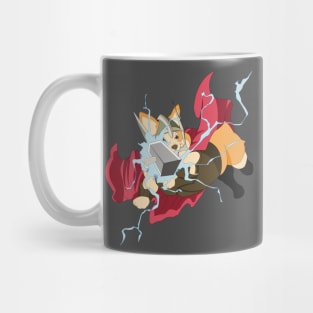 Thorgi Corgi Champion of Asgard Mug